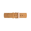 Black Rose Watch<br>+ Camel Leather Band<br>+ Camel Leather Band