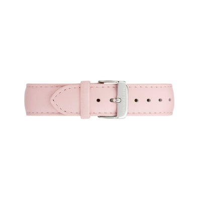 Silver & White Watch<br>+ Blush Pink Leather Band<br>+ Blush Pink Leather Band