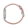 Silver & White Watch<br>+ Camel Leather Band<br>+ Blush Pink Leather Band