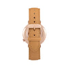 Black Rose Watch<br>+ Camel Leather Band<br>+ Camel Leather Band