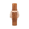 White Rose Watch<br>+ Tan Leather Band<br>+ Tan Leather Band