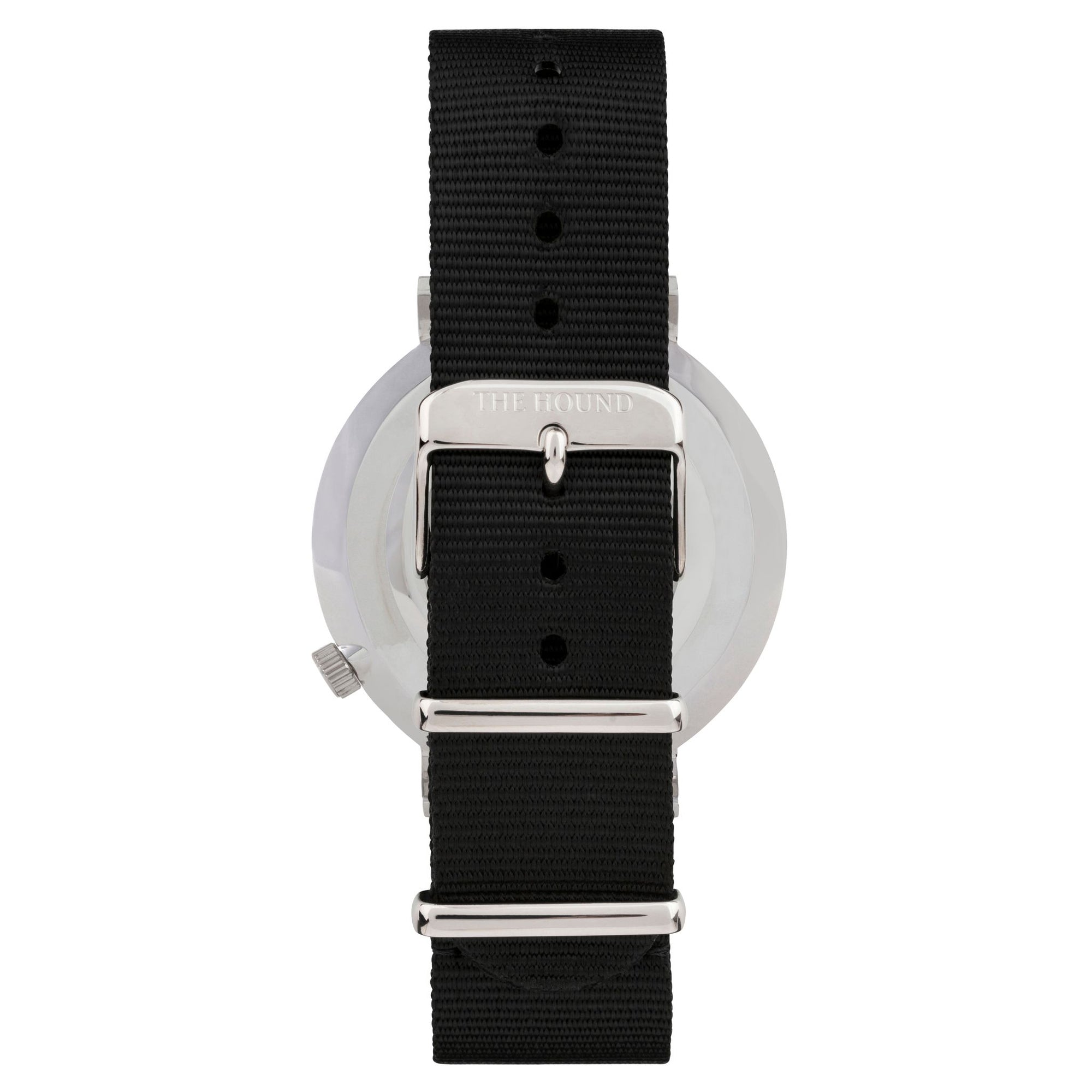 Extra Watch - Silver & Black Nato