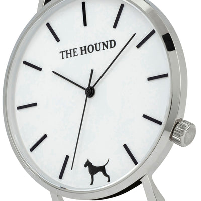 Extra Watch - Silver & Blush Pink Leather