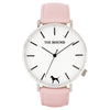 Extra Watch - Silver & Blush Pink Leather